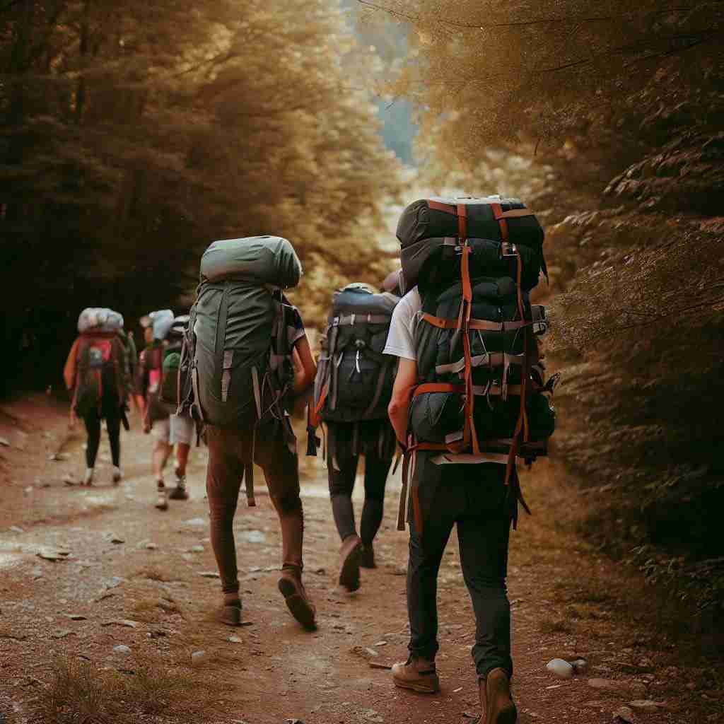 Hiking Benefits - A group of Backpackers