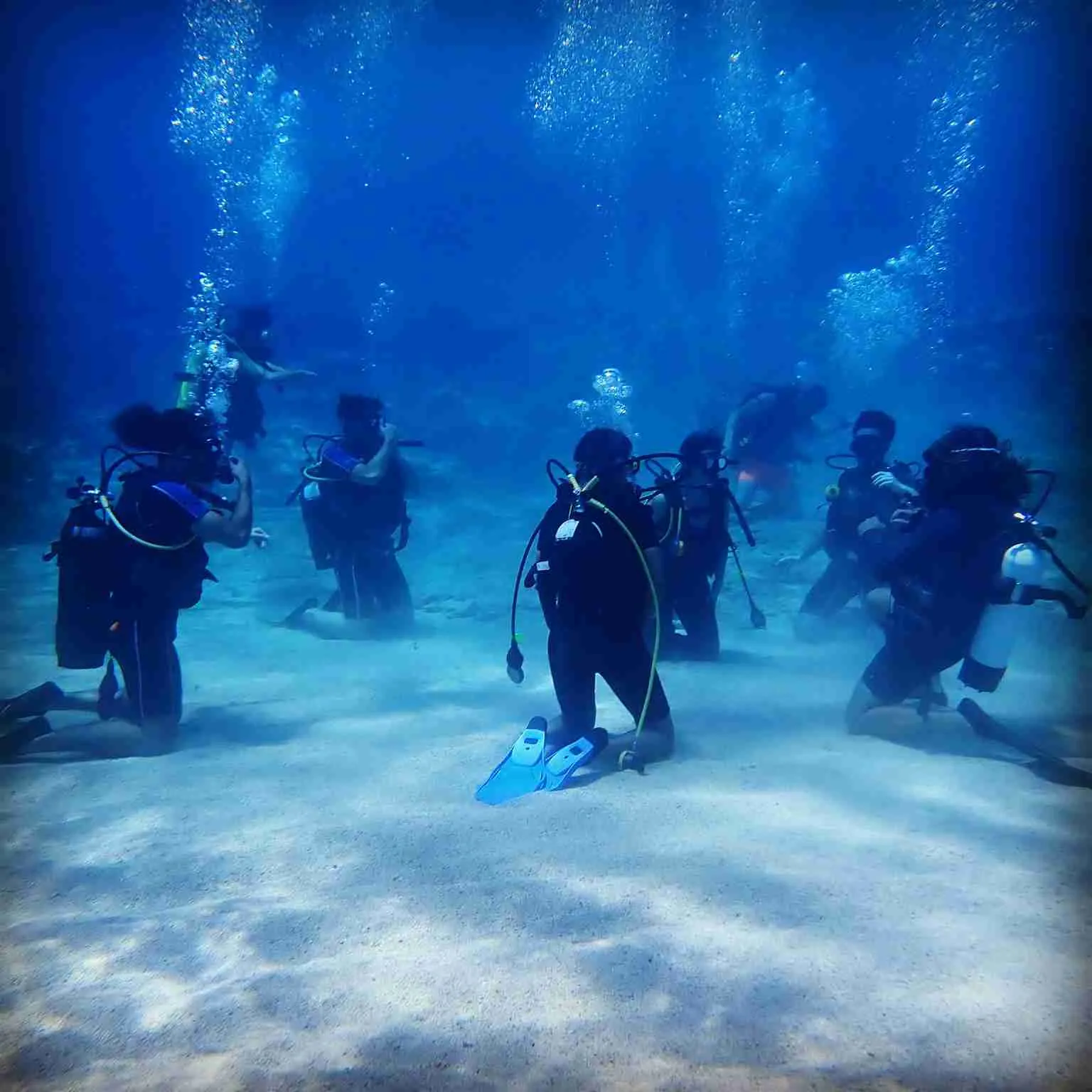 Intro Dive For Scuba Open Water In Protaras cyprus