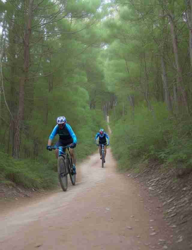 Paphos MTB Route In The Forest