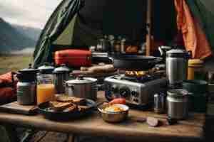 Camping Essentials Outdoor Cooking And Equipment