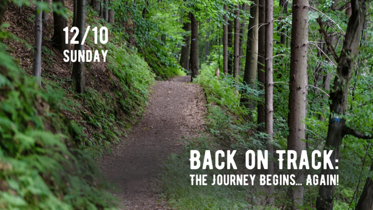 Back on Track The Journey Begins.. Again!_event