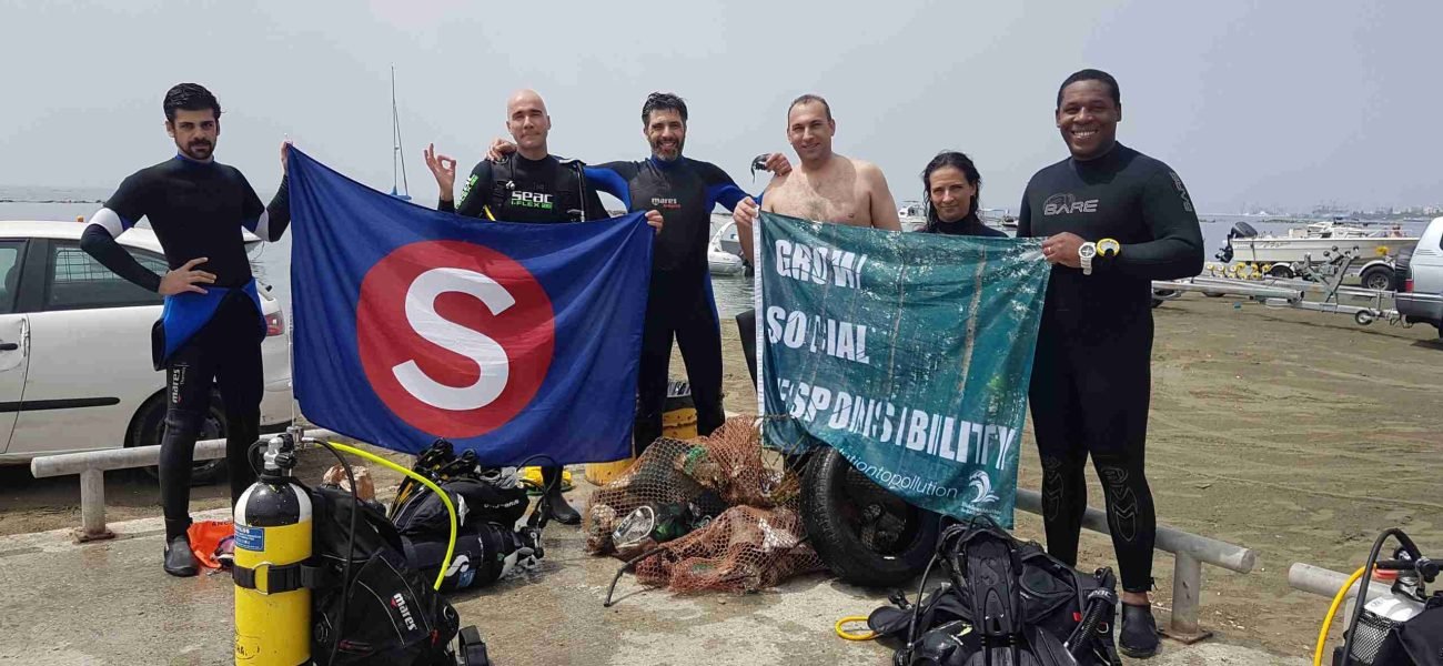 Underwater Cleaning Dive in Limassol Cyprus